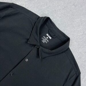 True Classic‎ Shirt Men's XL Black Long Sleeve Do-It-All Comfort Button-Down